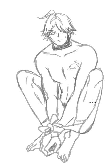 Sketch de AlHaitham de Genshin Impact