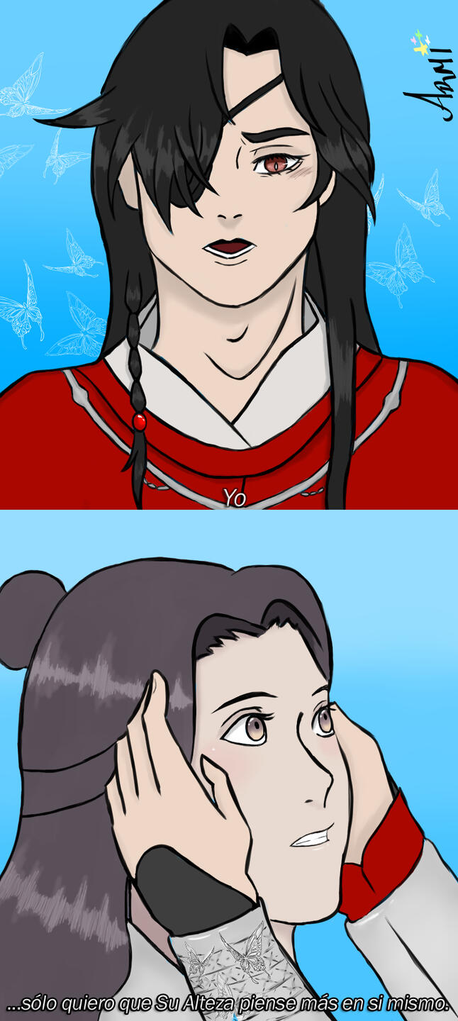 Hua Cheng y Xie Lian de La Bendición Oficial del Cielo
